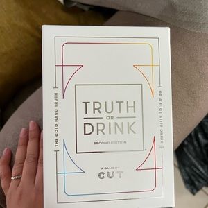 Truth or drink game.